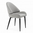Krzesło tapicerowane Bergamo jasnoszare