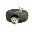 Legowisko donut tunel grafit