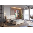 Łóżko tapicerowane z pojemnikiem Milano PREMIUM 140x200