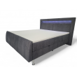 Łóżko kontynentalne z pojemnikiem Luna Premium 160x200