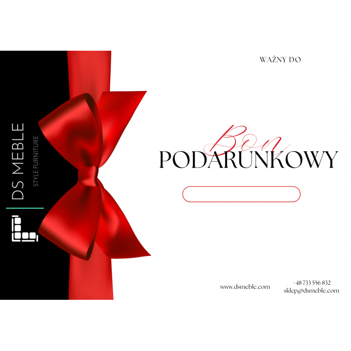 Bon podarunkowy 1 od 100zł do 5000zł