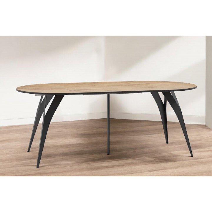 Owalny stół rozkładany Amaya 100 abs