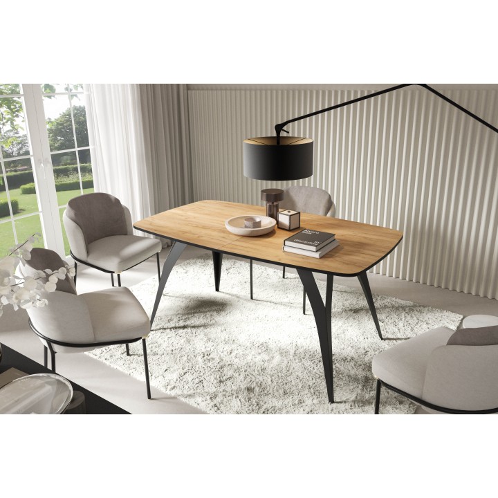 Owalny stół rozkładany Yerba 140 abs