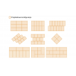 Panel ścienny tapicerowany 30x30 Magic Velvet 2248 wrzosowy