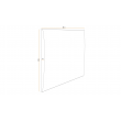 Panel ścienny tapicerowany 40x40 Magic Velvet 2250 śmietankowy