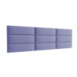 Panel ścienny tapicerowany prostokątny 15x30 Magic Velvet 2248 wrzosowy