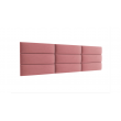 Panel ścienny tapicerowany prostokątny 15x40 Magic Velvet 2257 brudny róż