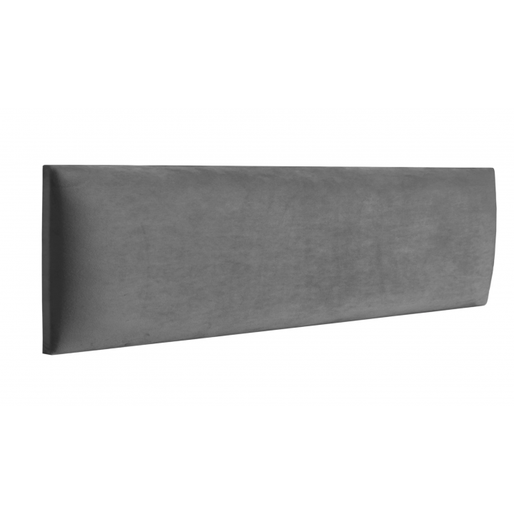Panel ścienny tapicerowany prostokątny 15x70 Magic Velvet 2241 szary