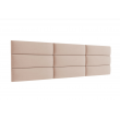 Panel ścienny tapicerowany prostokątny 15x70 Magic Velvet 2253 pudrowy róż