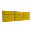 Panel ścienny tapicerowany prostokątny 40x70 Magic Velvet 2234 miodowy