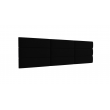 Panel ścienny tapicerowany prostokątny 30x160 Magic Velvet 2219 czarny