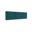 Panel ścienny tapicerowany prostokątny 30x180 Magic Velvet 2220 turkusowy