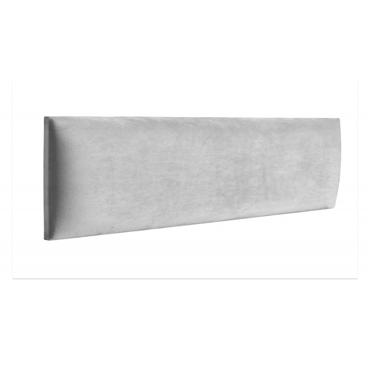 Panel ścienny tapicerowany prostokątny 40x130 Magic Velvet 2239 jasny szary