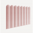 Panel ścienny tapicerowany płotek zaokrąglony 20x80 Magic Velvet 2253 pudrowy róż