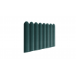 Panel ścienny tapicerowany płotek zaokrąglony 20x80 Magic Velvet 2220 turkusowy