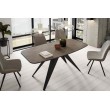 Prostokątny stół rozkładany Ferro 180 Egger dark grey chicago concrete abs
