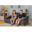 Sofa modułowa składana dla dzieci DIY 10 szara