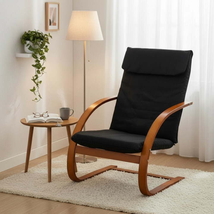 Fotel Finka Modern czarny