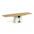 Prostokątny stół rozkładany Prisma 180 kaszmirowa podstawa