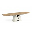 Prostokątny stół rozkładany Prisma 180 kaszmirowa podstawa