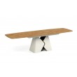 Prostokątny stół rozkładany Prisma 180 kaszmirowa podstawa