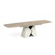 Prostokątny stół rozkładany Prisma 180 kaszmirowa podstawa