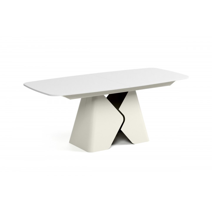 Prostokątny stół rozkładany Prisma 180 kaszmirowa podstawa