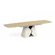 Prostokątny stół rozkładany Prisma 200 kaszmirowa podstawa