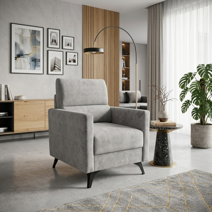 Fotel tapicerowany Lucas