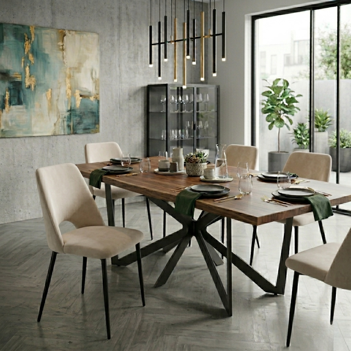 Krzesło tapicerowane Oro jasnobeżowe