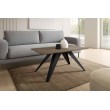 Prostokątny stolik kawowy Aria dark grey chicago concrete