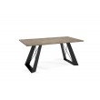 Prostokątny stolik kawowy Satis dark grey chicago concrete