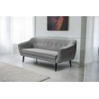 Sofa Maya 3 osobowa w stylu skandynawskim szara