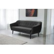 Sofa Maya 3 osobowa w stylu skandynawskim grafitowa